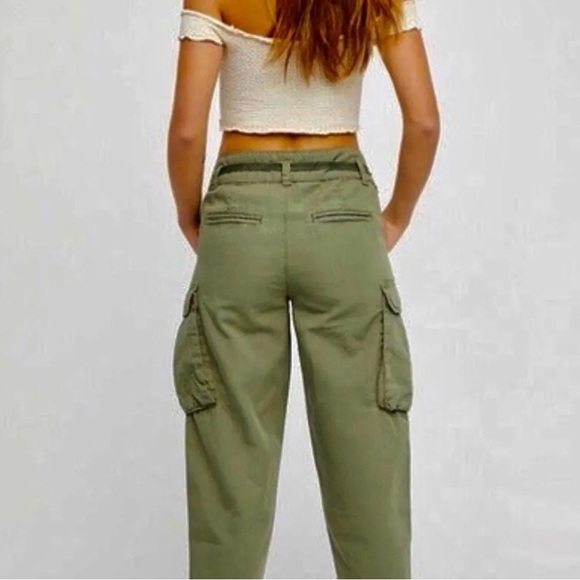 Free People Olive Green Pants - Picture 11 of 11